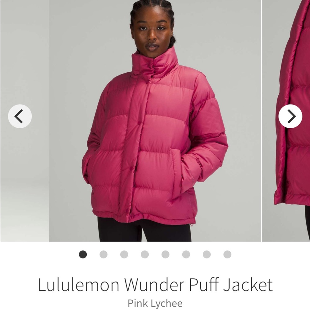NWT Wunder Puff Jacket in Pink Lychee